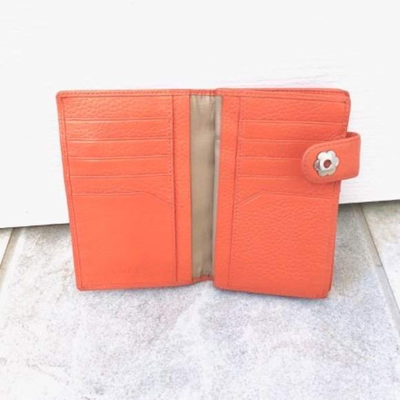 ✿ Orange Flower Wallet - Picture 3 of 8